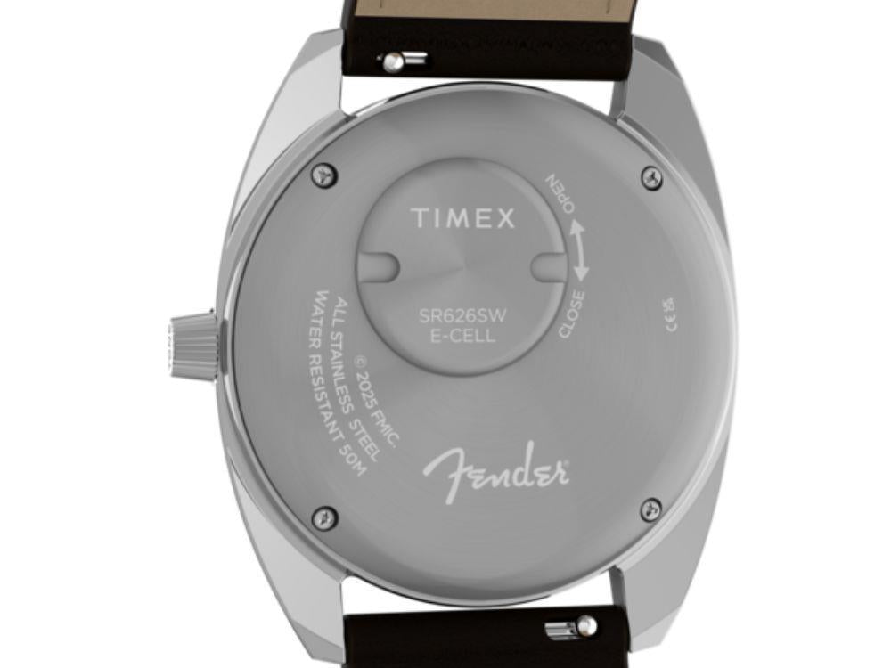 Timex x Fender Quartz Watch, Silver, 37 mm, TW6A14700