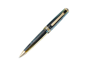 Tibaldi Nº60 Retro Zest Ballpoint pen, Resin, Green, 18k Gold trim, N60-99-BP