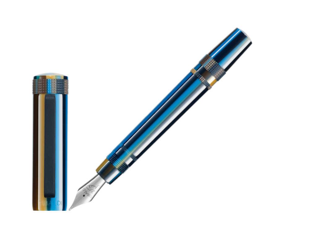 Tibaldi Perfecta Baiadera Blue Fountain Pen, Blue, Rubber, PFC-106-FP