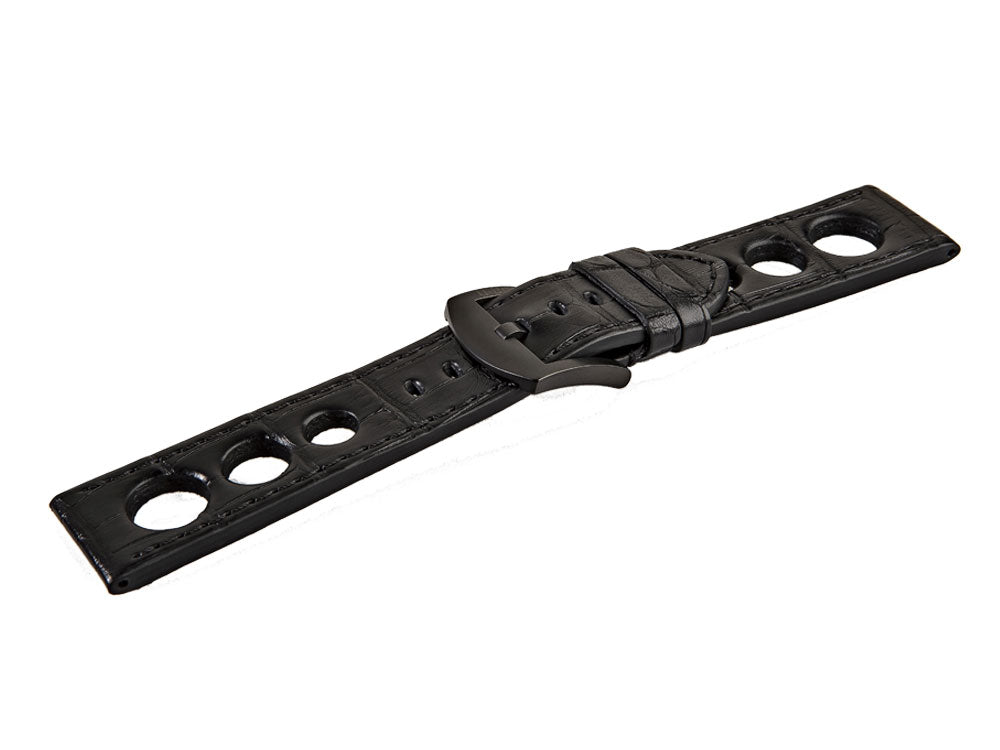 U-Boat Accesorios Strap, Black, 23 mm., Stainless Steel, IPB, 1722