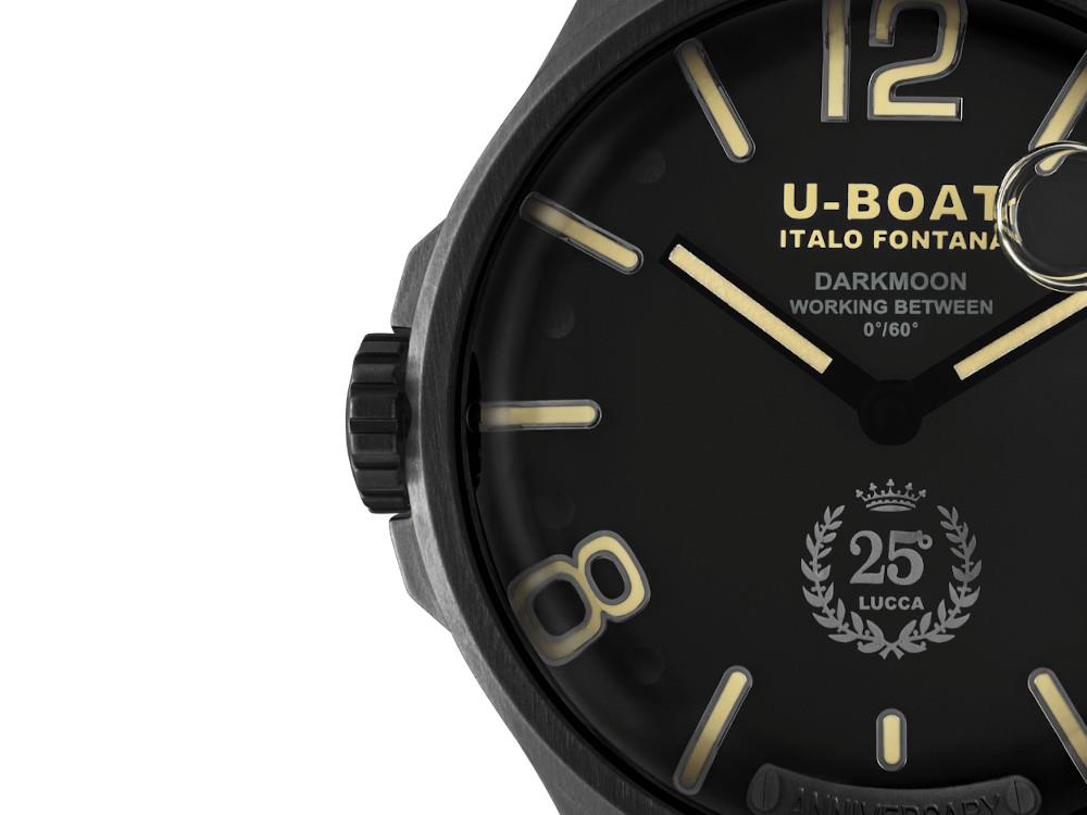U-Boat Capsoil Darkmoon 25.º PVD Quartz Watch, Black, Limited Edition, 2026
