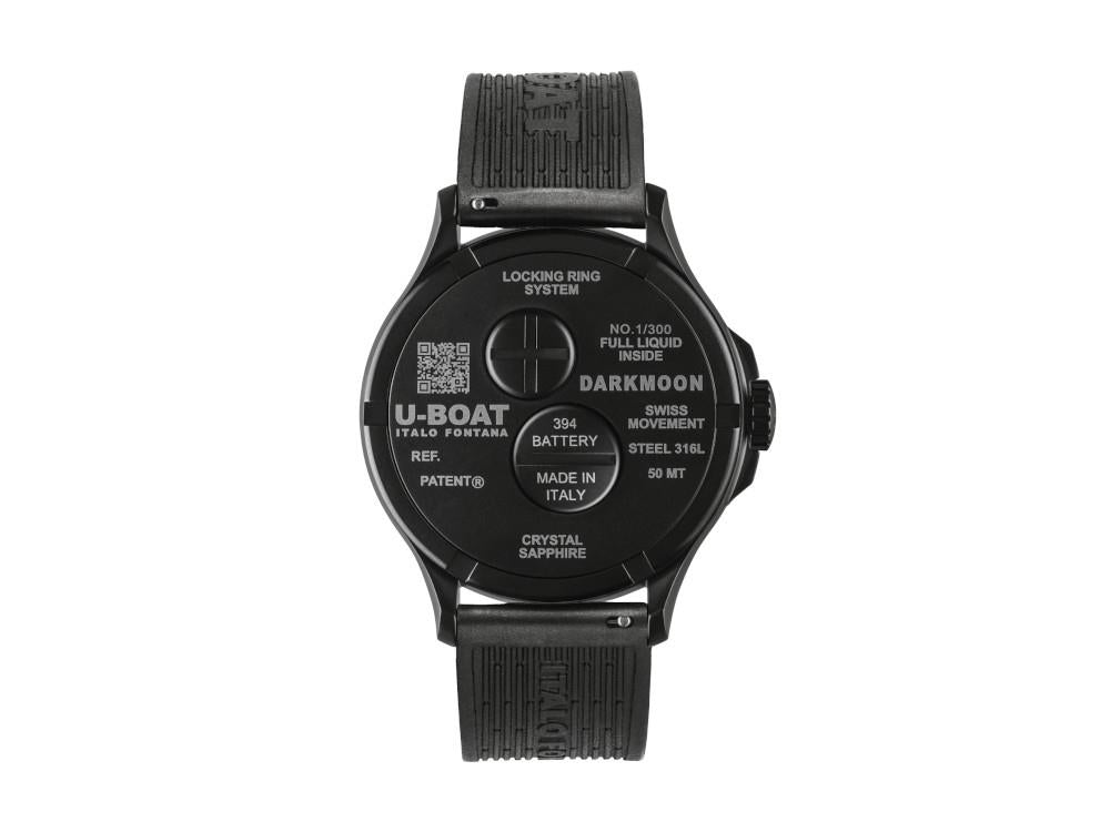 U-Boat Capsoil Darkmoon 25° Blue Soleil PVD, Quartz Watch, Limited Edition, 2028