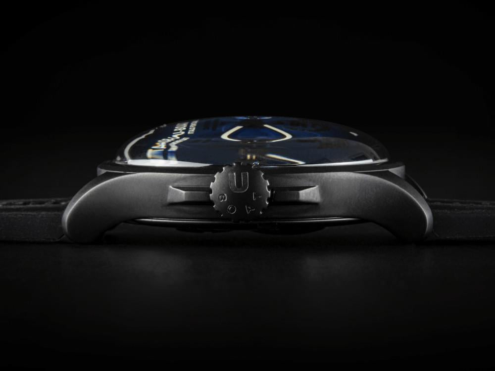 U-Boat Capsoil Darkmoon 25° Blue Soleil PVD, Quartz Watch, Limited Edition, 2028