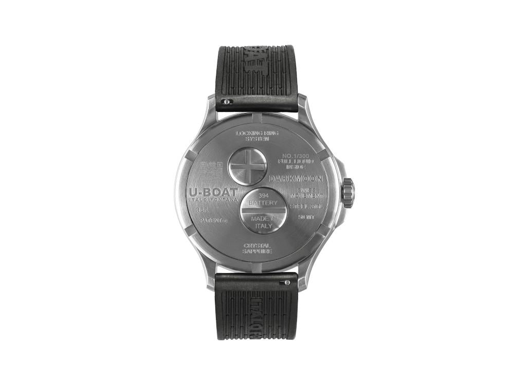 U-Boat Capsoil Darkmoon 25° SS Green Soleil Quartz Watch,Limited Edition, 2031