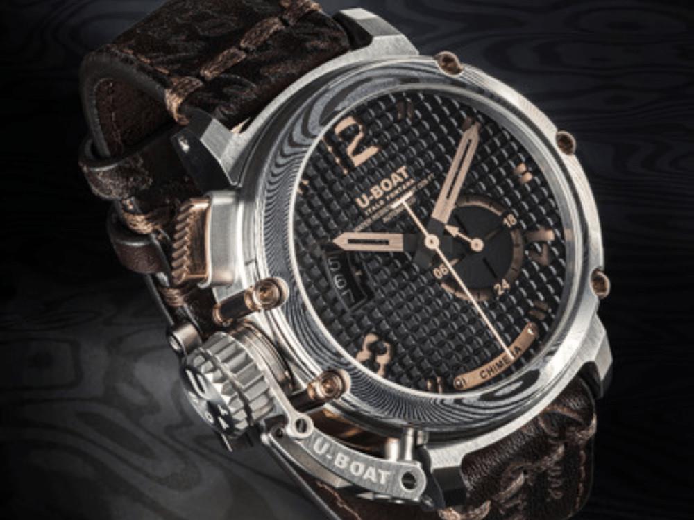 U-Boat Chimera Damasco Bronze Automatic Watch, 46 mm, Limited Edition, 3006