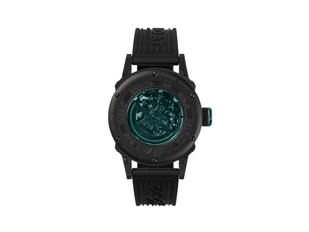 U-Boat U-65 Automatic Watch, Stainless Steel 316L, PVD, 44 mm, Turquoise, 3348