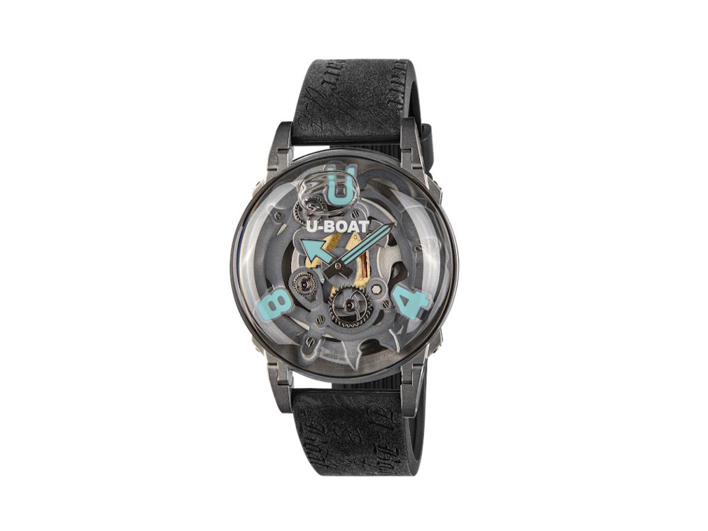 U-Boat U-65 SS Aqua Quartz Watch, 44 mm, 3352