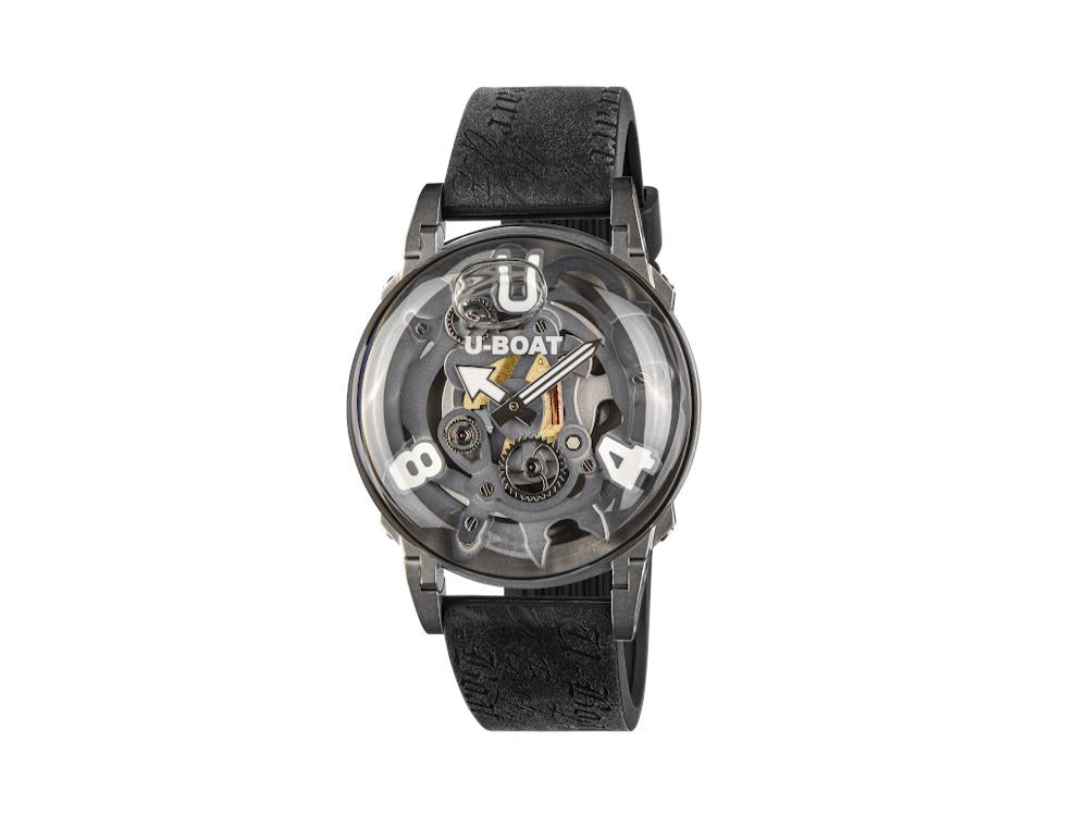 U-Boat U-65 SS White Quartz Watch, 44 mm, 3354