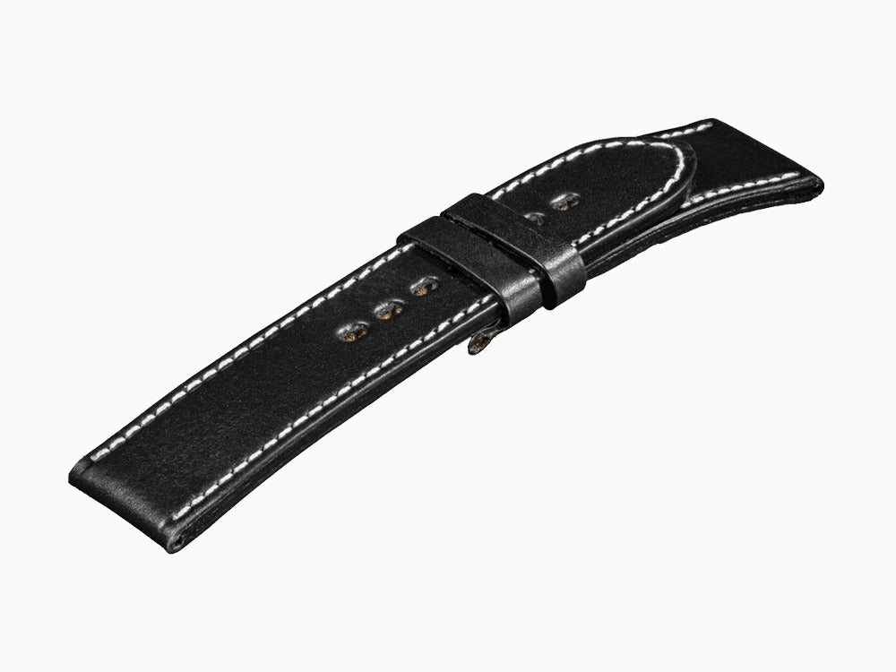 U-Boat Accesorios Strap, Leather, Cotton, Black, 20 mm., 831/Z