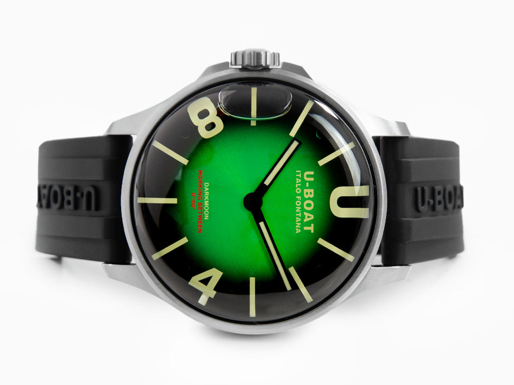 U-Boat Capsoil Darkmoon Soleil Green SS Quartz Watch, 44 mm, 8702/B