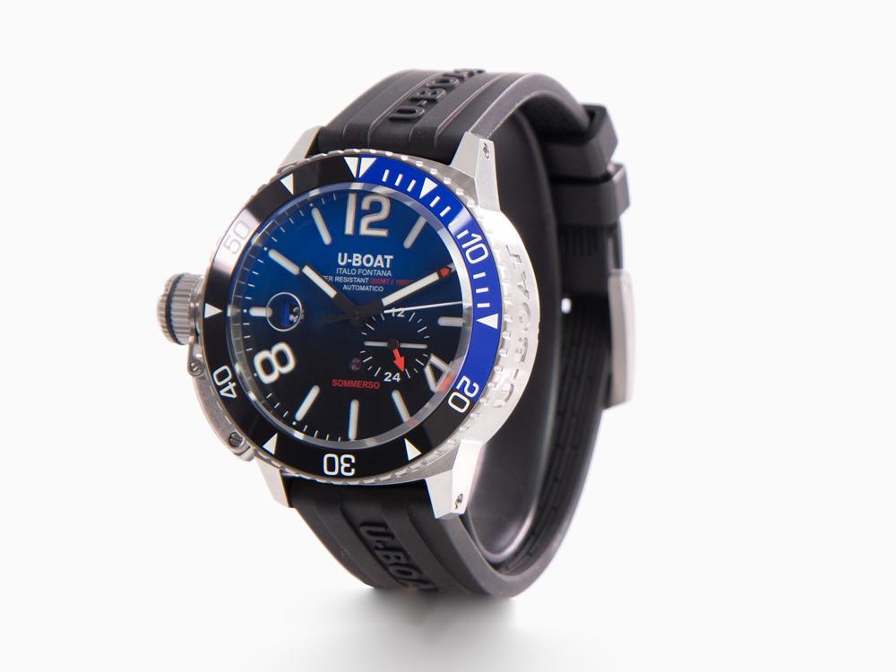 U-Boat Classico Sommerso Ghiera Ceramica Blue Automatic Watch, 46 mm, 9519