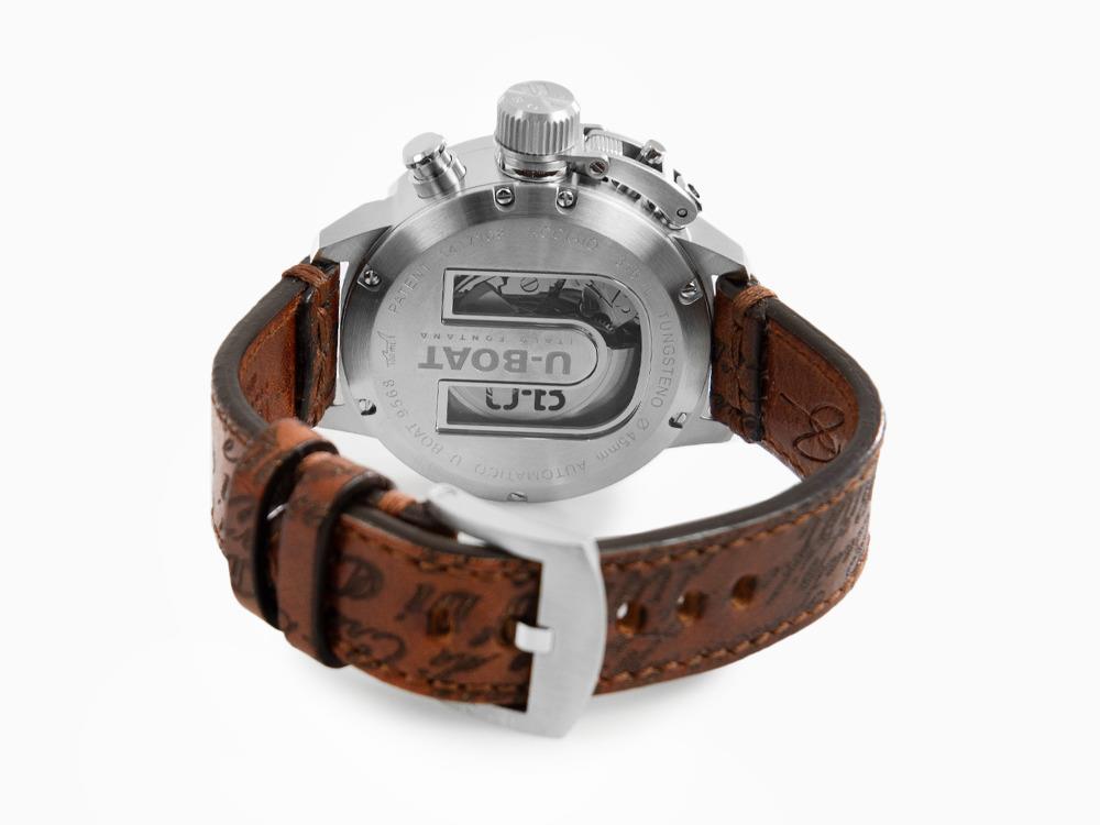 U-Boat Classico Tungsteno Chronograph Automatic Watch, Beige, 45 mm, 9568