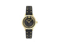 Versace Greca Fortuna Quartz Watch, PVD Gold, Black, 35 mm, VE0A00225