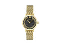 Versace Greca Fortuna Quartz Watch, PVD Gold, Black, 35 mm, VE0A00525