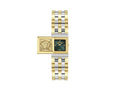 Versace Reveal Quartz Watch, PVD Gold, Green, 18mm x 25 mm, VE0C00125