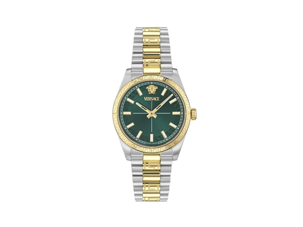 Versace Millenyium Quartz Watch, Green, 32 mm, Sapphire Crystal, VE0E00425