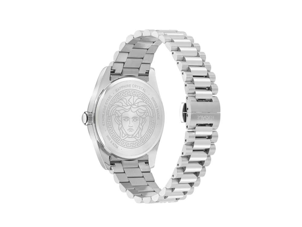 Versace Millenyium Quartz Watch, Blue, 40 mm, Sapphire Crystal, VE0G00325