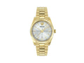 Versace Millenyium Quartz Watch, PVD Gold, Grey, 40 mm, VE0G00625