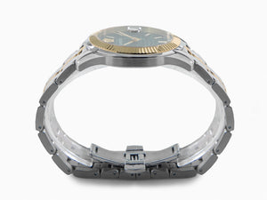 Versace Greca Time Quartz Watch, PVD Gold, Green, 41 mm, VE3K00422