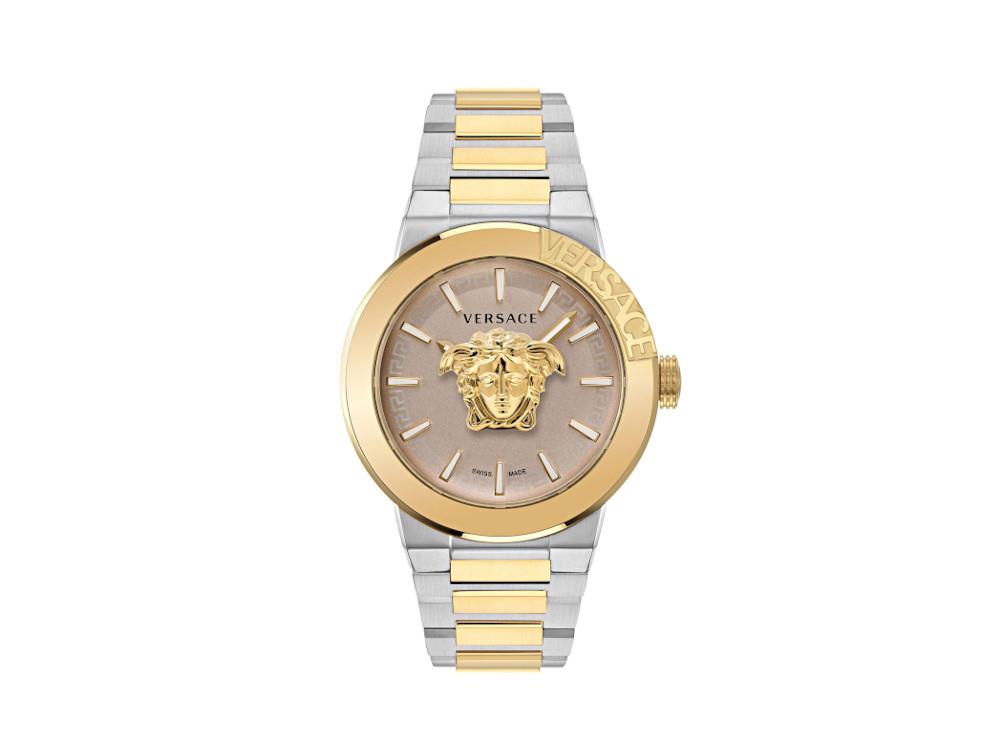 Versace Medusa Infinite Quartz Watch, Brown, 47 mm, Sapphire Crystal, VE7E00423