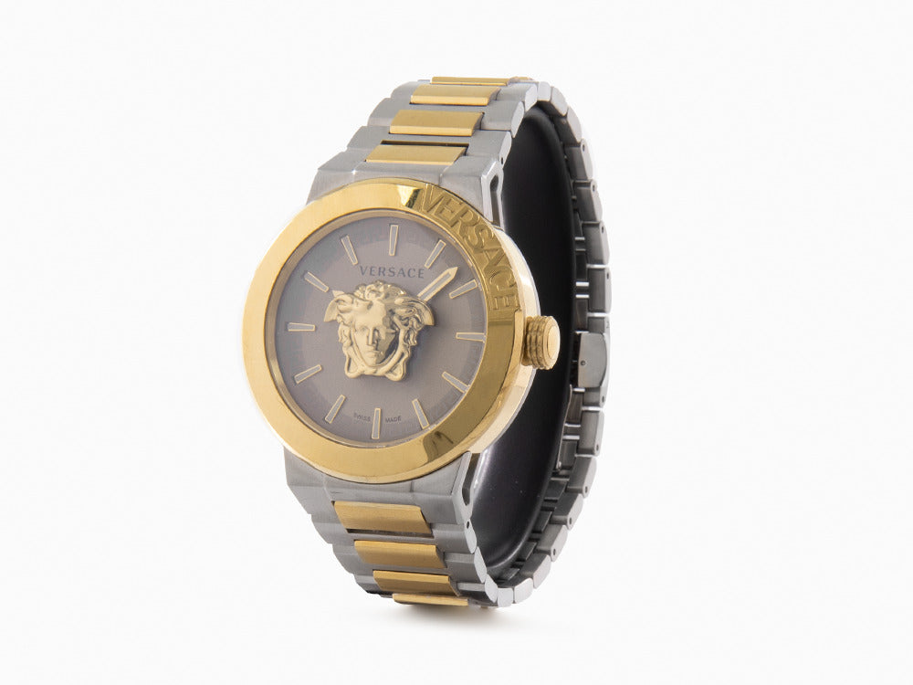 Versace Medusa Infinite Quartz Watch, Brown, 47 mm, Sapphire Crystal, VE7E00423
