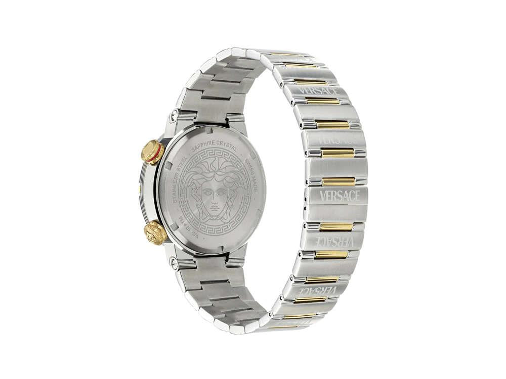 Versace Greca Logo Diver Quartz Watch, Blue, 43 mm, Sapphire Crystal, VE8G00424