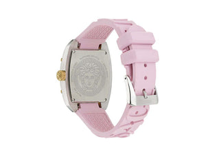 Versace Dominus Lady Quartz Watch, Pink, 44,8mm x 36mm, VE8K00224