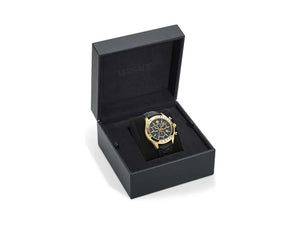 Versace Chrono Master Quartz Watch, PVD Gold, Black, 44 mm, VE8R00224