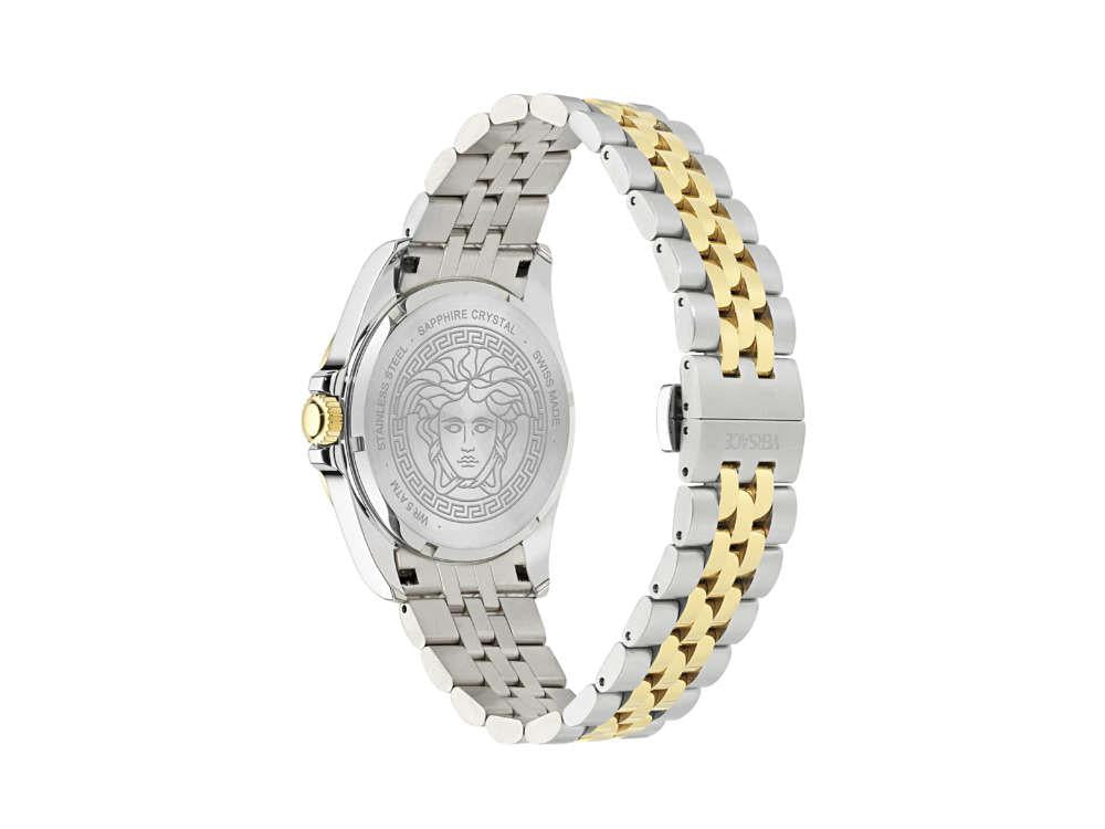 Versace Anteo Quartz Watch, PVD Gold, Green, 41 mm, Sapphire Crystal, VE9H00524