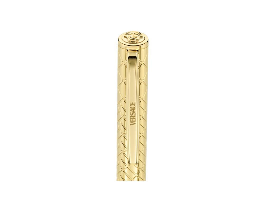 Versace Reve Ballpoint pen, Steel, Golden, VRSC00324