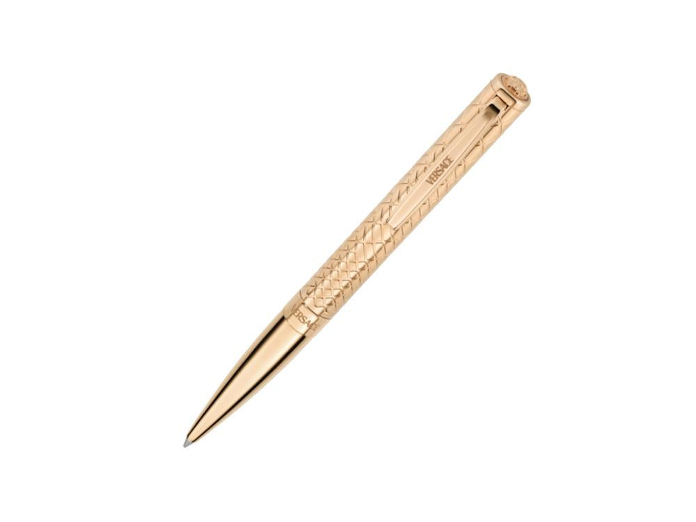 Versace Reve Ballpoint pen, Steel, Rose Gold, VRSC00424