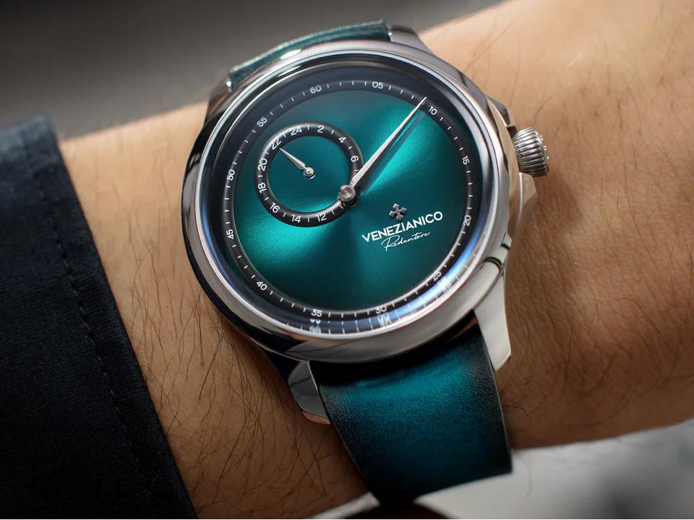 Venezianico Redentore Enigma Automatic Watch, 40 mm, Green, 1221570