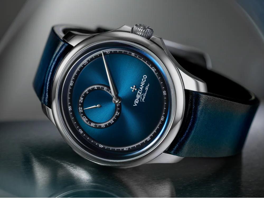 Venezianico Redentore Enigma Automatic Watch, 40 mm, Blue, 1221571