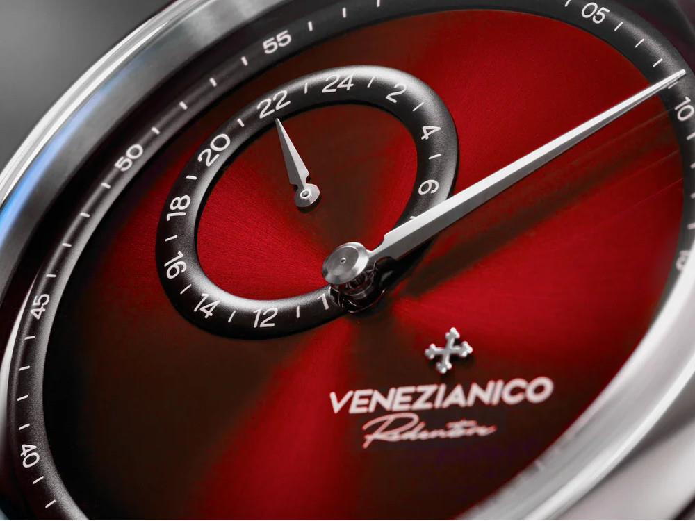 Venezianico Redentore Enigma Automatic Watch, 40 mm, Red, 1221573