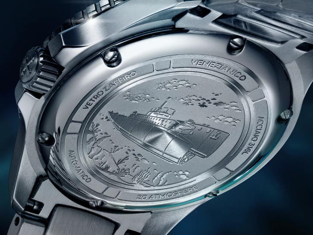 Venezianico Nereide Tungsteno Automatic Watch 39 mm, 3121540C