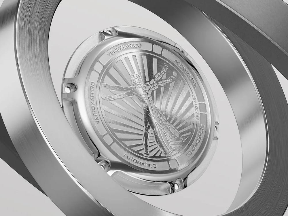 Venezianico Nereide Ultraleggero Automatic Watch, 42 mm, Grey, 3921508