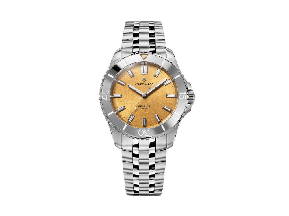 Venezianico Nereide Aureo Automatic Watch, 42 mm, Gold, 4521590S