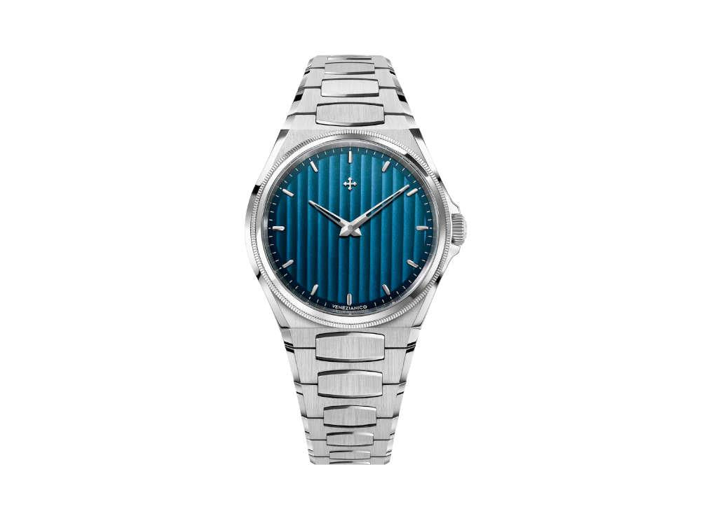 Venezianico Arsenale Automatic Watch, 40 mm, Blue, 6221502C