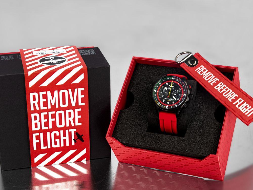Vostok Europe Jurgis Kairys Unlimited Aerobatics Quartz Watch, 6S21-326C794