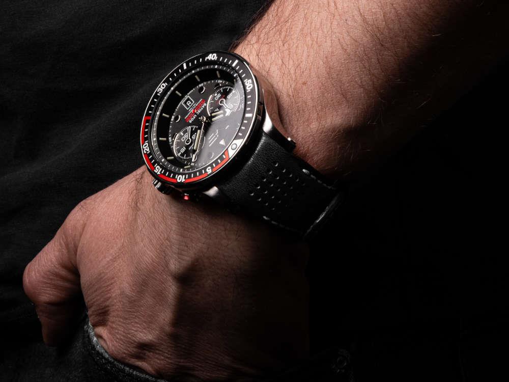 Vostok Europe Batiscafos Quartz Watch, Black, 49.7 mm, 6S21-511A771-L-BK