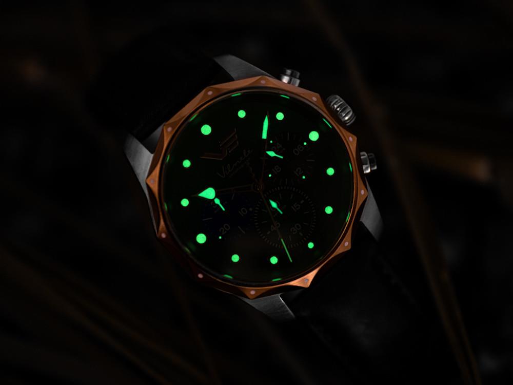 Vostok Europe Vilnelė Quartz Watch, Green, Limited Edition, JS20-125E752-L-GR