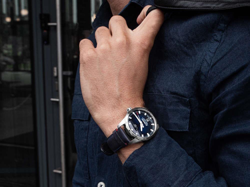 Vostok Europe Rocket N1 Compact Automatic Watch, Blue, 39 mm, NH35-125A748-L-BL