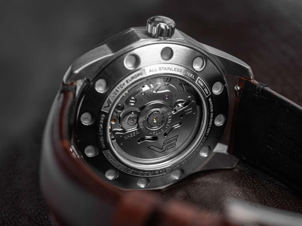 Vostok Europe Rocket N1 Compact Automatic Watch, Green, 39 mm, NH35-125A749-L-BR