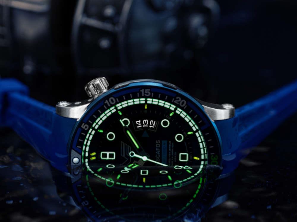 Vostok Europe Batiscafos Automatic Watch, Blue, 49.7 mm, NH35-511E768-L-BL