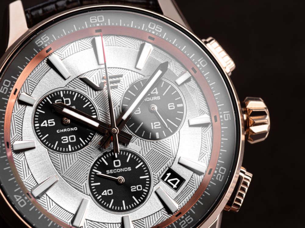 Vostok Europe Limousine Grand Chronograph Quartz Watch LE, VK68-561B785