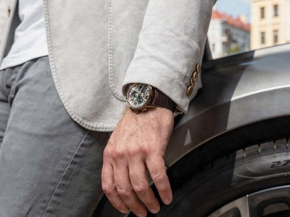 Vostok Europe Limousine Grand Chronograph Quartz Watch LE, VK68-561B785