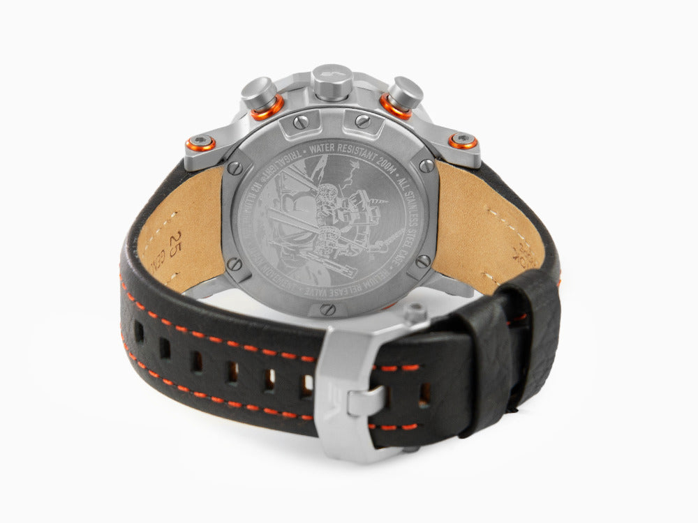 Vostok Europe Lunokhod-2 Quartz Watch, 49 mm, Tritium, Chrono, YM86-620A506