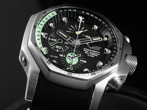 Vostok Europe Atomic Age Quartz Watch, 48 mm, Multifunctional, YM86-640A695