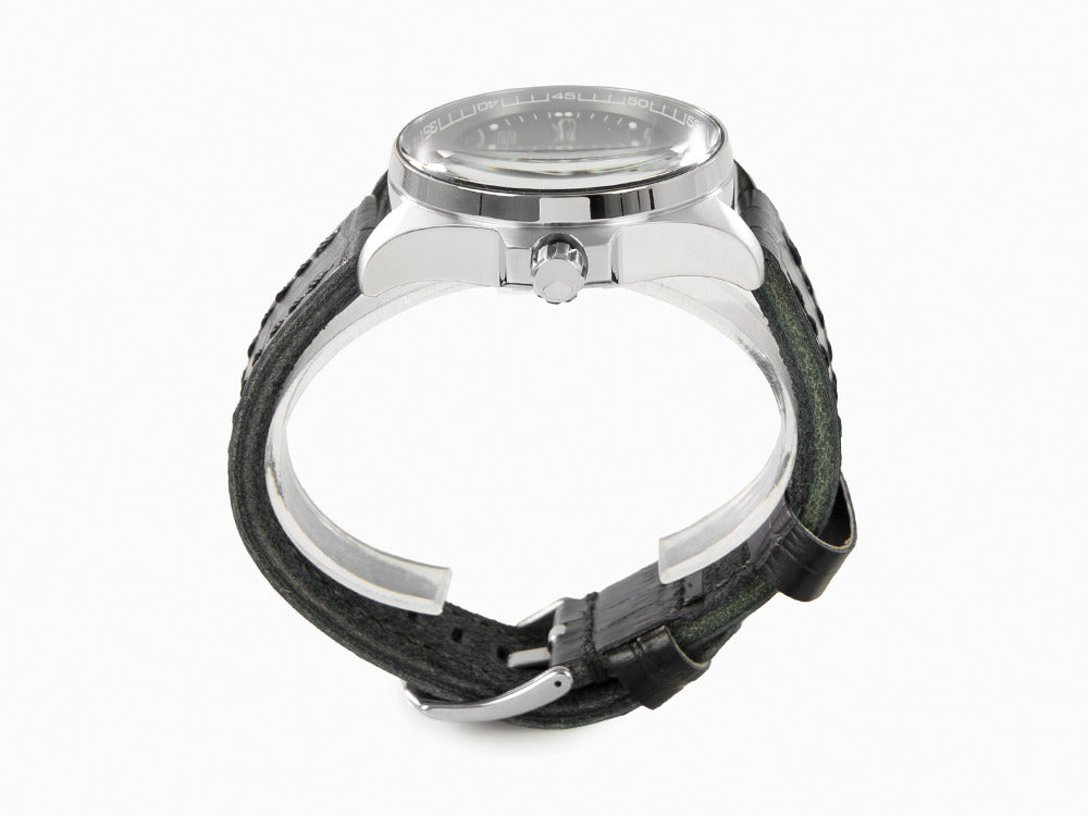 Vostok Europe Space Race Automatic Watch, Black, 47 mm, YN55-325A662-L-BK