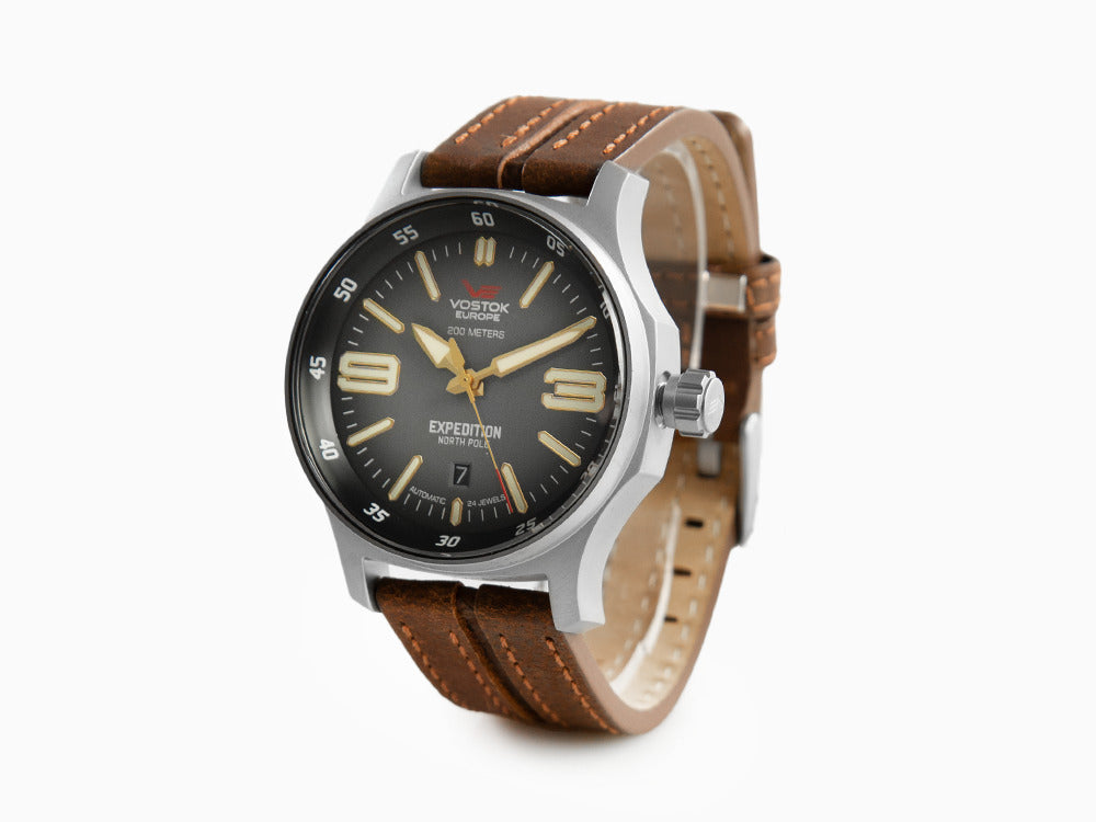 Vostok Europe Expedition North Pole Automatic Watch, Black, 43mm, YN55-592A555